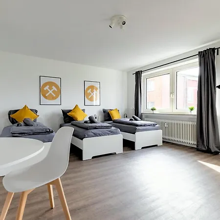Apartmán Budgetroom 3 Betten Kueche Bad *
